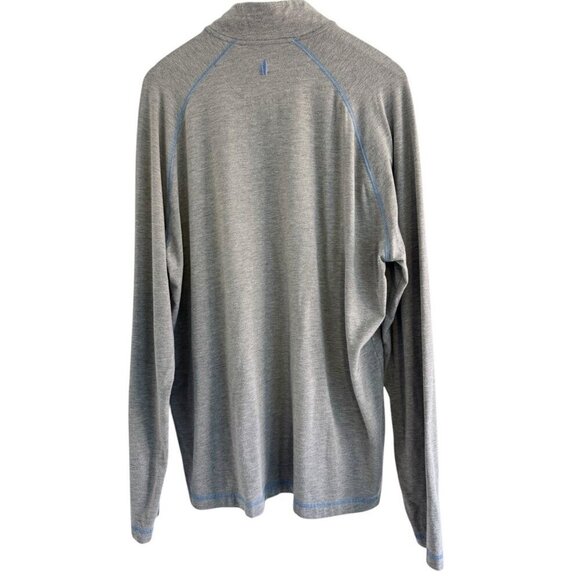 Johnnie-O Mens Sz XL Gray Sully 1/4 Zip Pullover - Picture 5 of 11